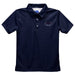 Florida Atlantic Owls Embroidered Navy Short Sleeve Polo Box Shirt