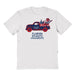 Florida Atlantic Owls Hand Sketched Vive La Fete Impressions Truck White T-shirt for Women