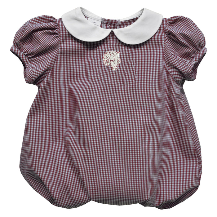 Fordham Rams Embroidered Maroon Girls Baby Bubble Short Sleeve - Vive La Fête - Online Apparel Store