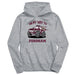 Fordham Rams On My Way Monster Truck Heather Grey Cotton Youth Hoodie