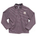 Fordham Rams Embroidered Maroon Stripes Quarter Zip Pullover