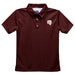 Fordham Rams Embroidered Maroon Short Sleeve Youth Polo Box Shirt - Vive La Fête - Online Apparel Store