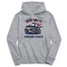 Fresno State Bulldogs On My Way Monster Truck Heather Grey Cotton Youth Hoodie