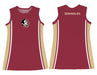 Florida State Seminoles Sleeveless Cheerleader A Line Dress Maroon - Vive La Fête - Online Apparel Store