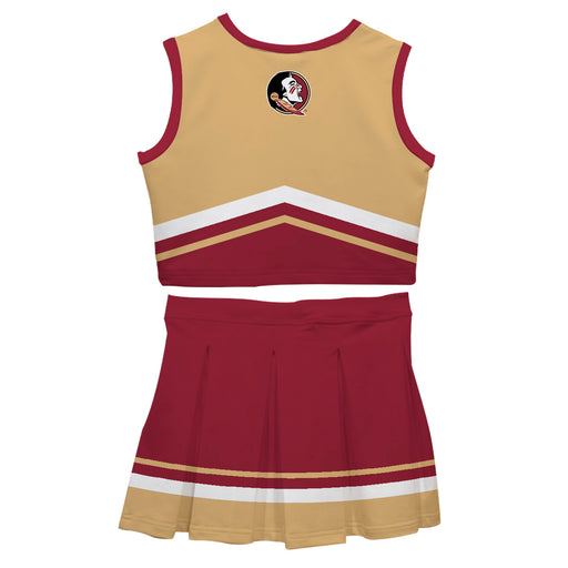 Florida State Seminoles Vive La Fete Game Day Gold and Maroon Sleeveless Chearleader Set - Vive La Fête - Online Apparel Store