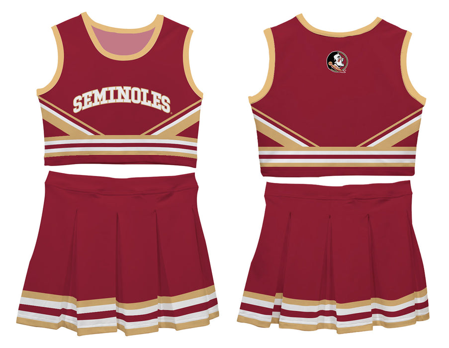 Florida State Seminoles Vive La Fete Game Day Maroon Sleeveless Chearleader Set - Vive La Fête - Online Apparel Store