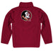 Florida State Seminoles Vive La Fete Game Day Solid Garnet Quarter Zip Pullover Sleeves - Vive La Fête - Online Apparel Store
