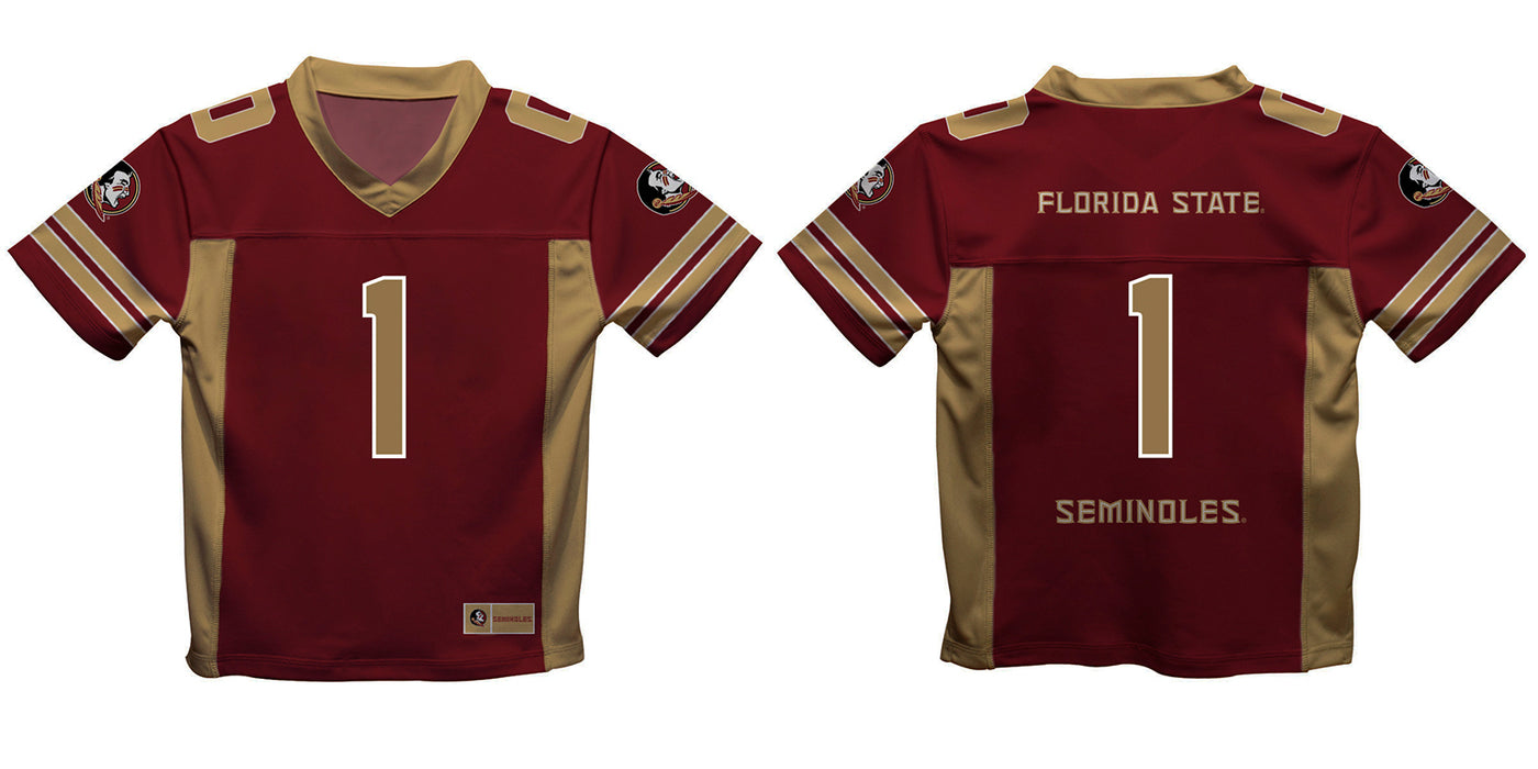 Florida State Seminoles Vive La Fete Game Day Garnet Boys Fashion Football T-Shirt - Vive La Fête - Online Apparel Store