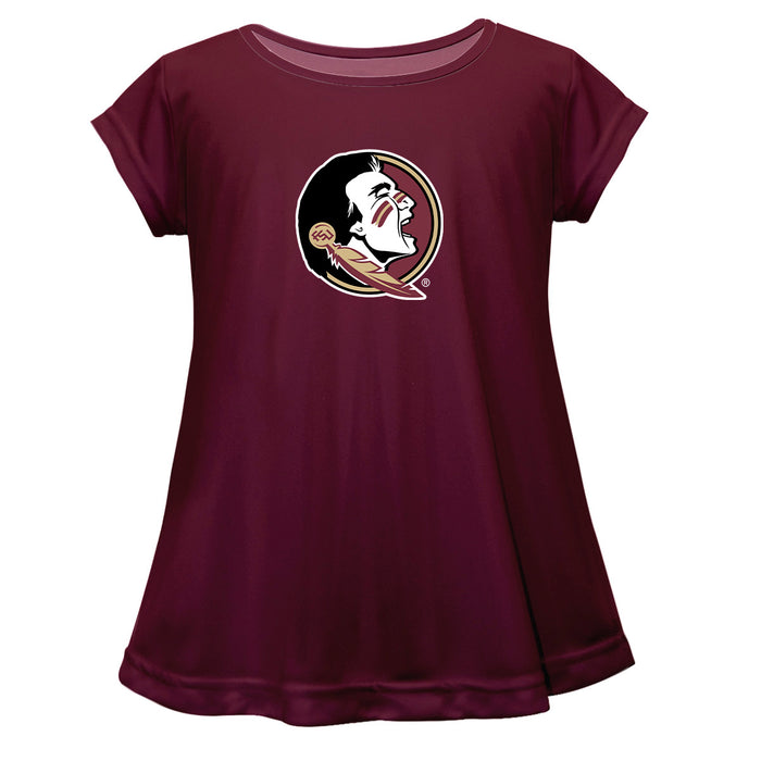 FSU Seminoles Short Sleeve Youth Cotton Top