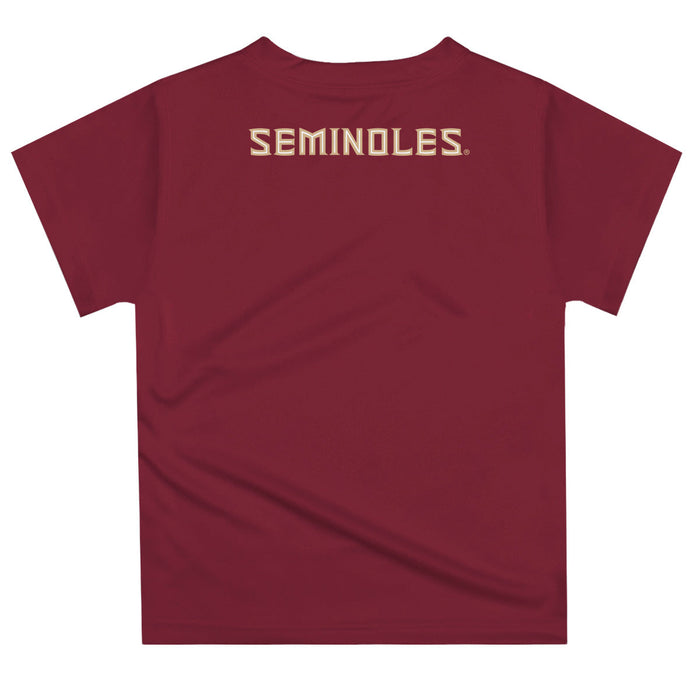 Florida State Seminoles Vive La Fete Excavator Boys Game Day Garnet Short Sleeve Tee - Vive La Fête - Online Apparel Store