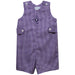 Furman Paladins Embroidered Purple Gingham Boys Jon Jon