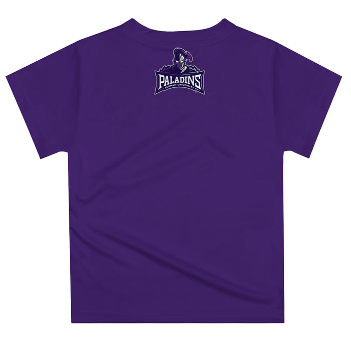 Furman Paladins Vive La Fete Excavator Boys Game Day Purple Short Sleeve Tee - Vive La Fête - Online Apparel Store