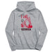 Georgia Bulldogs Vive La Fete Excavator Grey Cotton Hoodie