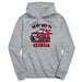 Georgia Bulldogs Vive La Fete On My Way Monster Truck Grey Cotton Hoodie