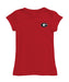 Georgia Bulldogs Hand Sketched Vive La Fete Impressions Artwork RedGirls Cotton Short Sleeve Tee