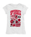 Georgia Bulldogs Girl´s Fitted Cotton T-shirt White