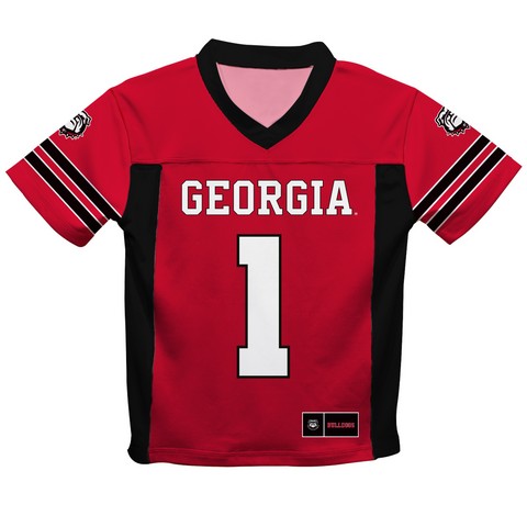 Georgia Bulldogs Vive La Fete Game Day Red Boys Fashion Football T-Shirt
