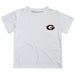 Georgia Bulldogs Hand Sketched Vive La Fete Impressions Artwork Boys White Short Sleeve Tee Shirt
