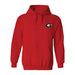 Georgia Bulldogs Hand Sketched Vive La Fete Impressions Artwork Red Cotton Fleece Long Sleeve Hoodie