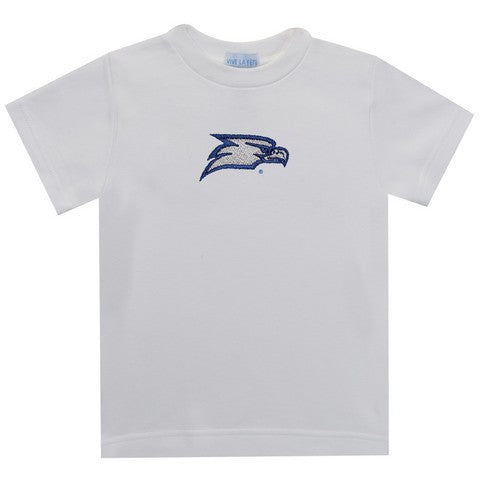 Georgia Southern Emb Knit White Boys Tee Shirt  SS