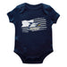 Georgia Southern Eagles Vive La Fete Infant Game Day Navy Short Sleeve Bodysuit