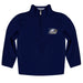 Georgia Southern Eagles Vive La Fete Game Day Solid Navy Quarter Zip Pullover Sleeves