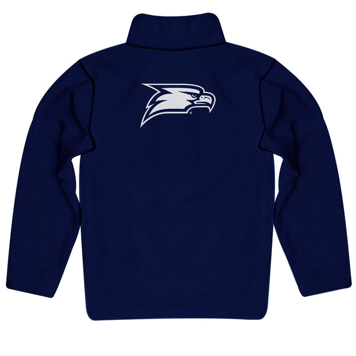 Georgia Southern Eagles Vive La Fete Game Day Solid Navy Quarter Zip Pullover Sleeves - Vive La Fête - Online Apparel Store