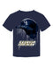 Georgia Southern Eagles Original Dripping Baseball Helmet Navy T-Shirt Cotton by Vive La Fete