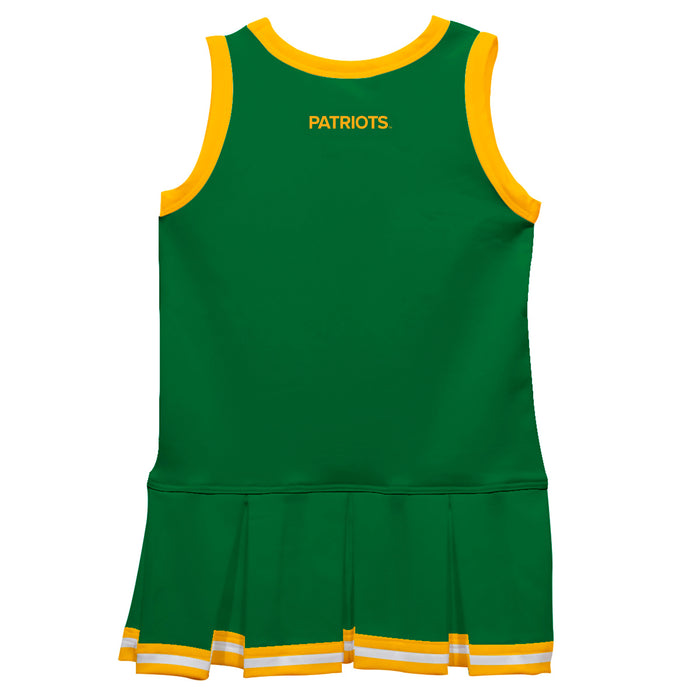 George Mason Patriots Vive La Fete Game Day Green Sleeveless Girl Cheerleader Dress - Vive La Fête - Online Apparel Store