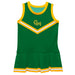 George Mason Patriots Vive La Fete Game Day Green Sleeveless Girl Cheerleader Dress - Vive La Fête - Online Apparel Store