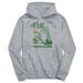 George Mason Patriots Vive La Fete Excavator Heather Grey Cotton Hoodie