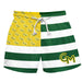 George Mason Patriots Vive La Fete Game Day Green White Gold Flag Swimtrunks - Vive La Fête - Online Apparel Store