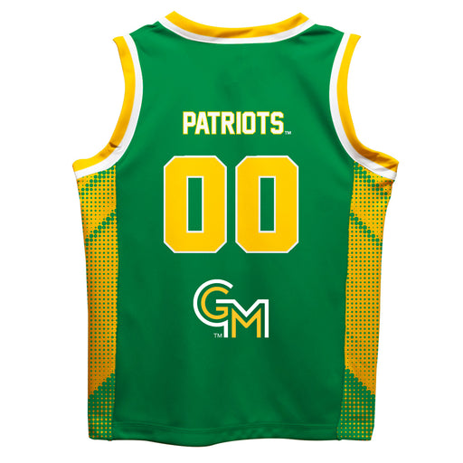 George Mason Patriots Vive La Fete Game Day Green Boys Fashion Basketball Jersey - Vive La Fête - Online Apparel Store