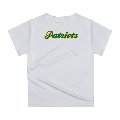 George Mason Patriots Original Dripping Baseball Hat Boys T-Shirt by Vive La Fete - Vive La Fête - Online Apparel Store