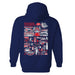 Gonzaga Bulldogs Zags GU Hand Sketched Artwork Cotton Fleece Women Hoodie - Vive La Fête - Online Apparel Store