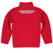 Gonzaga Bulldogs Zags Vive La Fete Logo and Mascot Name Womens Red Quarter Zip Pullover - Vive La Fête - Online Apparel Store