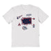 Gonzaga Bulldogs Zags GU Hand Sketched Vive La Fete Impressions Icones White T-shirt for Women