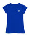 Georgia State Panthers Hand Sketched Vive La Fete Impressions Artwork Blue Girls Cotton Short Sleeve Tee