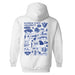 Georgia State Panthers Hand Sketched Artwork Cotton Fleece Women Hoodie - Vive La Fête - Online Apparel Store