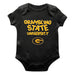 Grambling State Tigers GSU Vive La Fete Infant Game Day Black Short Sleeve Bodysuit