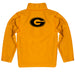 Grambling State Tigers GSU Vive La Fete Game Day Solid Gold Quarter Zip Pullover Sleeves - Vive La Fête - Online Apparel Store