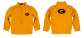 Grambling State Tigers GSU Vive La Fete Game Day Solid Gold Quarter Zip Pullover Sleeves - Vive La Fête - Online Apparel Store