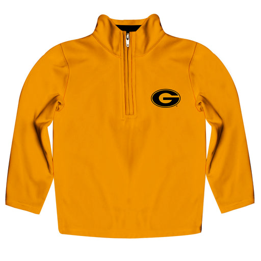 Grambling State Tigers GSU Vive La Fete Game Day Solid Gold Quarter Zip Pullover Sleeves