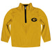 Grambling State Tigers GSU Hand Sketched Vive La Fete Impressions Artwork  Gold Quarter Zip Pullover V1