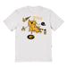 Grambling State Tigers GSU Hand Sketched Vive La Fete Impressions Icones Kids White T-shirt