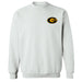 Grambling State Tigers GSU Hand Sketched Vive La Fete Impressions Artwork White Crew Neck Sweatshirt for Women
