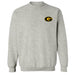 Grambling State Tigers GSU Hand Sketched Vive La Fete Impressions Artwork Gray Crew Neck Sweatshirt for Women