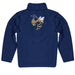 Georgia Tech Yellow Jackets Vive La Fete Game Day Solid Gold Quarter Zip Pullover Sleeves - Vive La Fête - Online Apparel Store
