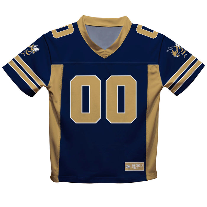 Georgia Tech Yellow Jackets Vive La Fete Game Day Blue Boys Fashion Football T-Shirt