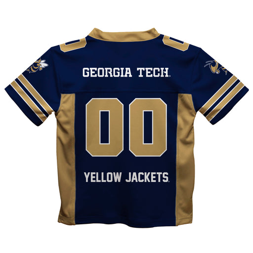 Georgia Tech Yellow Jackets Vive La Fete Game Day Blue Boys Fashion Football T-Shirt - Vive La Fête - Online Apparel Store